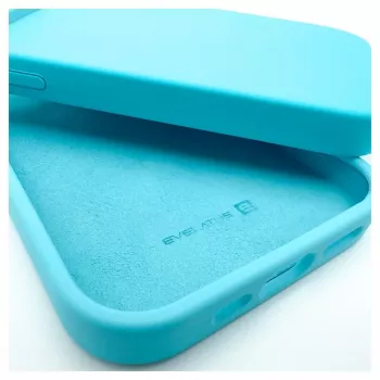 Evelatus Apple iPhone 12/12 Pro Premium pehme puudutusega silikoonkate taevassinine