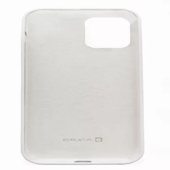 Evelatus Apple iPhone 12/12 Pro Premium pehme puudutusega silikoonkate Valge