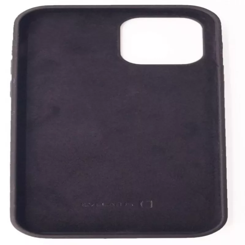 Evelatus Apple iPhone 12 Pro Max Premium Soft Touch Silikoonümbris Must