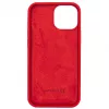 Evelatus Apple iPhone 13 Pro Max Nano Silicone Case Soft Touch TPU Red