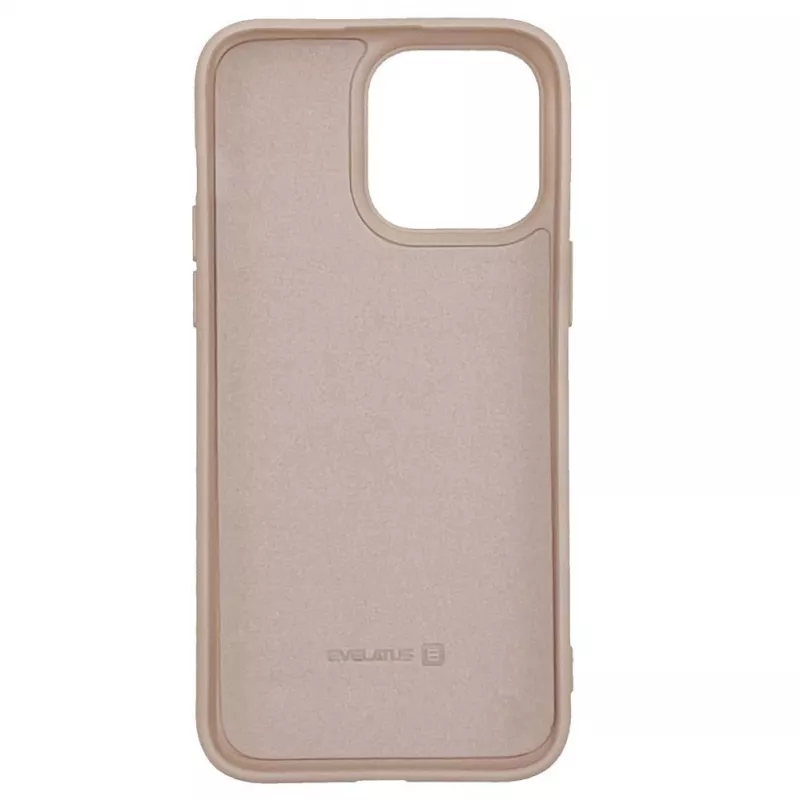Evelatus Apple iPhone 14 Pro Max 6.7 inch Nano Silicone Case Soft Touch TPU Beige