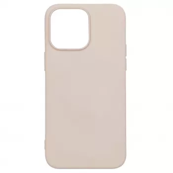 Evelatus Apple iPhone 14 Pro Max 6.7 inch Nano Silicone Case Soft Touch TPU Beige