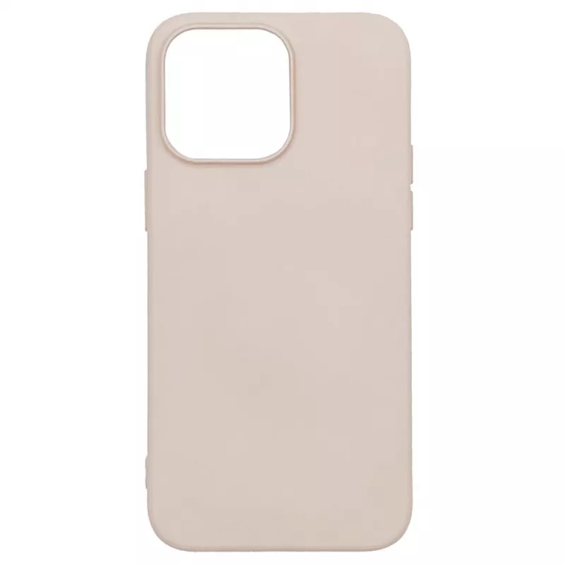 Evelatus Apple iPhone 14 Pro Max 6.7 inch Nano Silicone Case Soft Touch TPU Beige