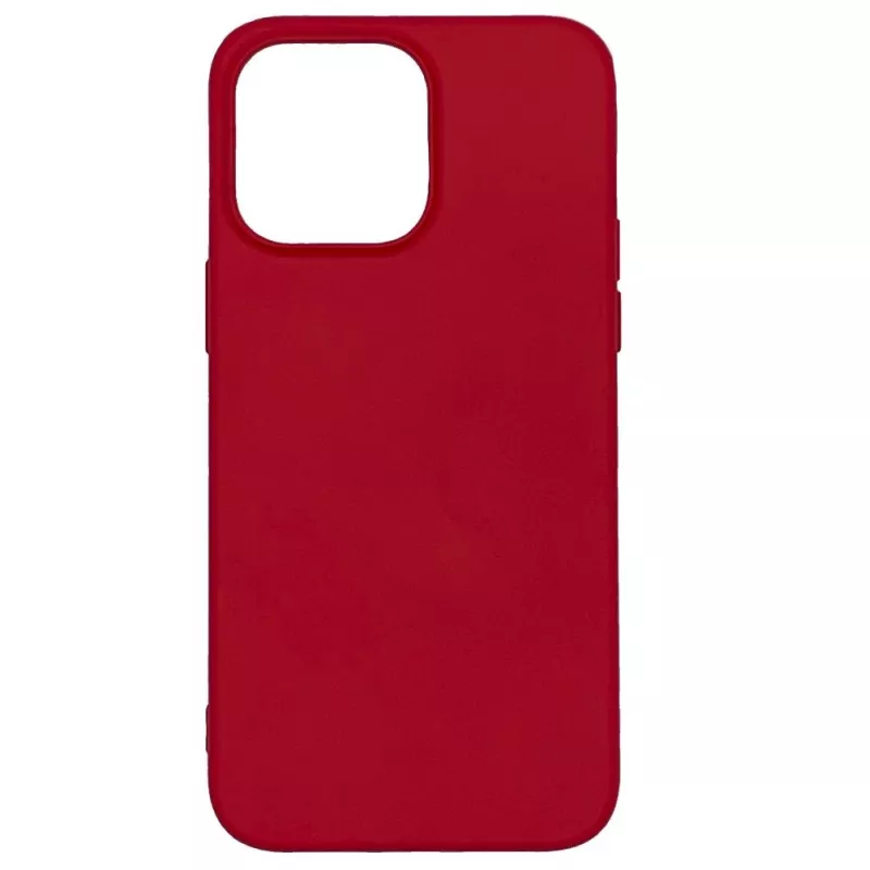 Evelatus Apple iPhone 14 Pro Max 6.7 inch Nano Silicone Case Soft Touch TPU Red