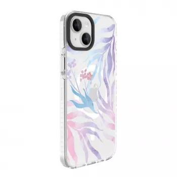 Evelatus Apple iPhone 15 PC+TPU ümbris MagSafe'iga - lillemuster