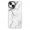 Evelatus Apple iPhone 15 Plus PC+TPU ümbris MagSafe'iga - Kohandatud marmorvalge