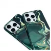 Evelatus Apple iPhone 15 Pro PC ümbris eritellimusel trükitud marmor tumeroheline
