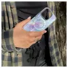 Evelatus Apple iPhone 15 Pro PC+TPU ümbris MagSafe'iga - marmorlilla