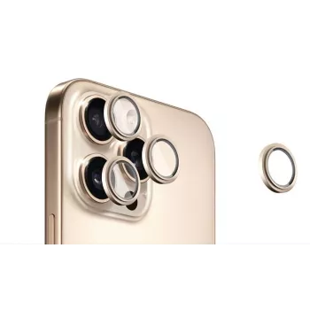 Evelatus Apple iPhone 16 Pro / 16 Pro Max kaamera objektiivi kaitseklaas Armor Clear