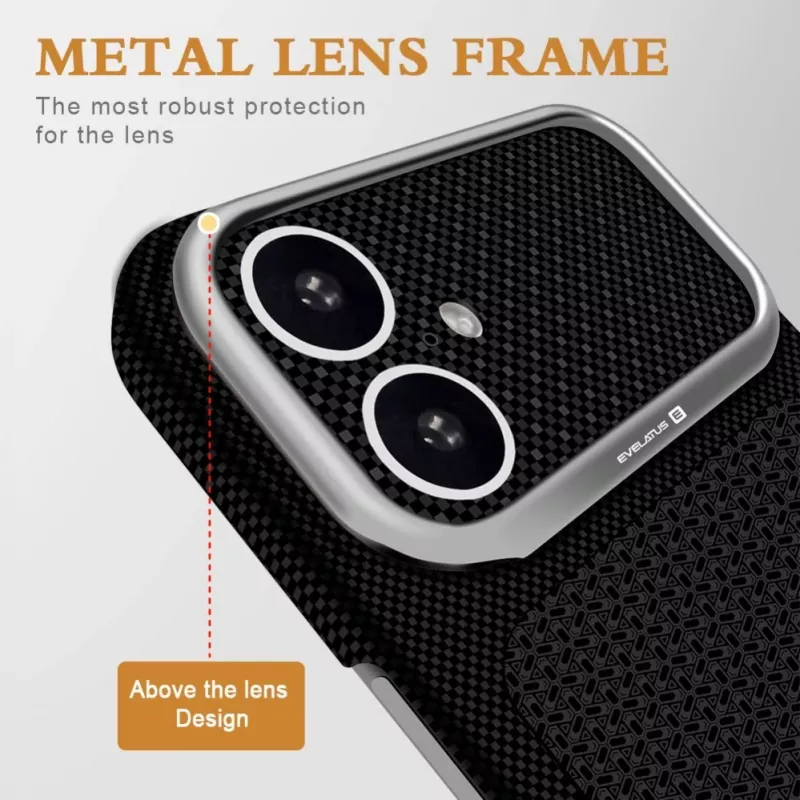 Evelatus Apple iPhone 17 Carbon Premium Edition MagSafe kest must
