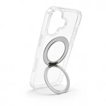 Evelatus Apple iPhone 17 hübriidkate MagSafe PC+TPU 360 metallaluse läbipaistev