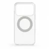 Evelatus Apple iPhone 17 Pro hübriidkate MagSafe PC+TPU 360° metallist alusega, läbipaistev
