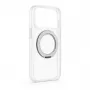 Evelatus Apple iPhone 17 Pro hübriidkate MagSafe PC+TPU 360° metallist alusega, läbipaistev