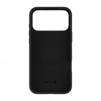 Evelatus Apple iPhone 18 Pro Max Premium MagSafe pehme puudutusega silikoonist ümbris must