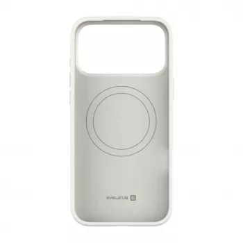 Evelatus Apple iPhone 18 Pro Max Premium MagSafe pehme puudutusega silikoonist ümbris, hõbedane