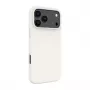 Evelatus Apple iPhone 18 Pro Max Premium MagSafe pehme puudutusega silikoonist ümbris, hõbedane