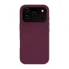 Evelatus Apple iPhone 18 Pro Premium MagSafe pehme puudutusega silikoonkest Burgundia