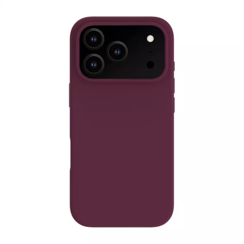 Evelatus Apple iPhone 18 Pro Premium MagSafe pehme puudutusega silikoonkest Burgundia