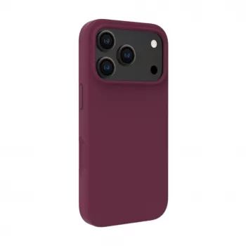 Evelatus Apple iPhone 18 Pro Premium MagSafe pehme puudutusega silikoonkest Burgundia