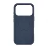 Evelatus Apple iPhone 18 Pro Premium MagSafe pehme puudutusega silikoonkate tumesinine