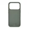 Evelatus Apple iPhone 18 Pro Premium MagSafe pehme puudutusega silikoonkate tumeda oliivivärviga