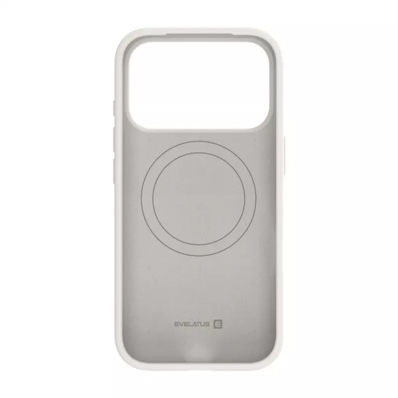 Evelatus Apple iPhone 18 Pro Premium MagSafe pehme puudutusega silikoonkest hõbedane