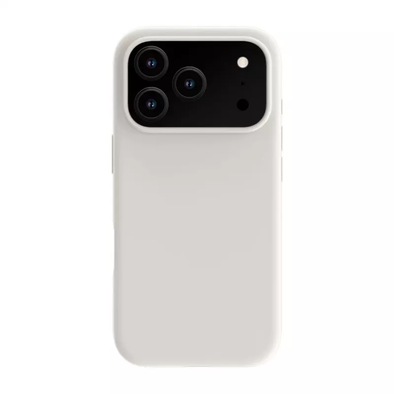 Evelatus Apple iPhone 18 Pro Premium MagSafe pehme puudutusega silikoonkest hõbedane