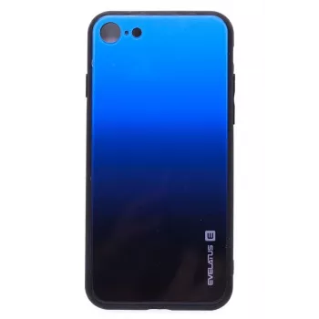 Evelatus Apple iPhone 7/8 Gradient Glass Case 7 Sea Depth