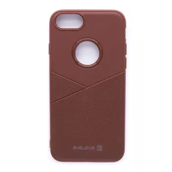 Evelatus Apple iPhone 7/8/SE 2020/SE 2022 Silikoonist tagakaas Phanton Brown