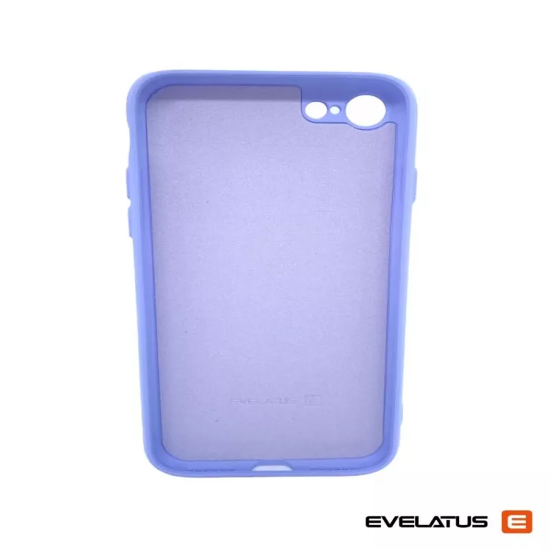 Evelatus Apple iPhone 7/8/SE2020/SE2022 Nano Silicone Case Soft Touch TPU Purple