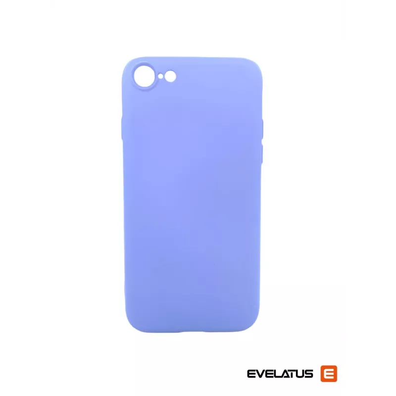 Evelatus Apple iPhone 7/8/SE2020/SE2022 Nano Silicone Case Soft Touch TPU Purple