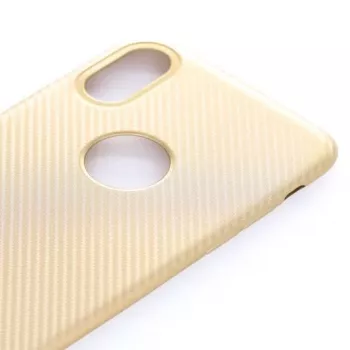 Evelatus Apple iPhone X Carbon Gold Tagakaas