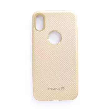 Evelatus Apple iPhone X Carbon Gold Tagakaas