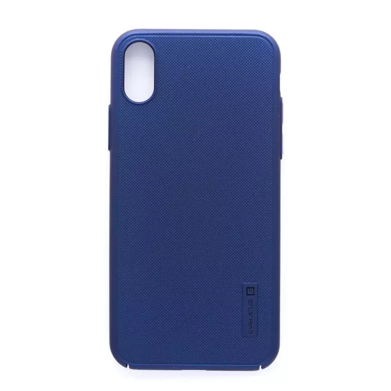Evelatus Apple iPhone X Emboss Blue Phone Case