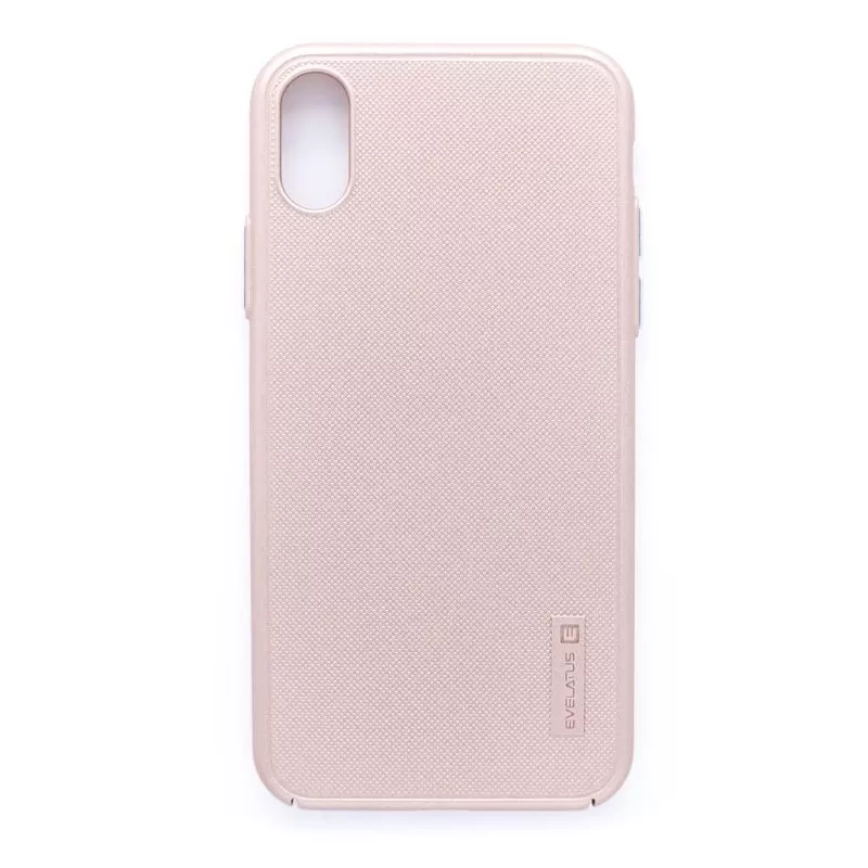 Evelatus Apple iPhone X Emboss Gold Back Cover