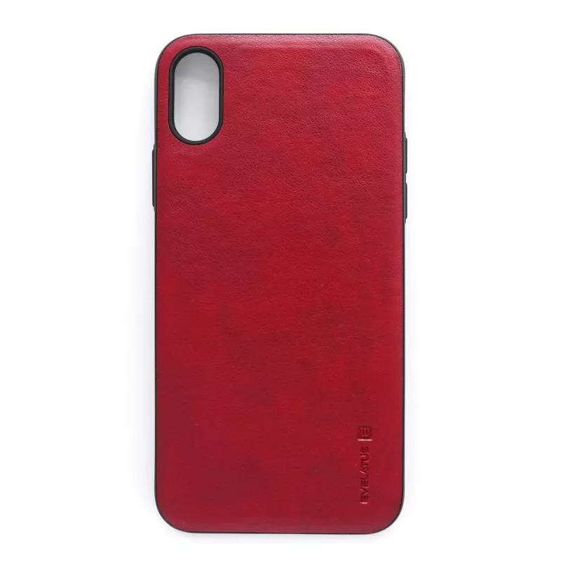 Evelatus Apple iPhone X Kuton Red Silicone Back Cover