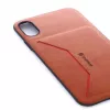 Evelatus Apple iPhone X Nobel Brown rahakotiga kaustikümbris