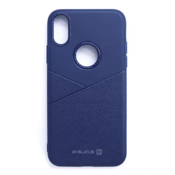 Evelatus Apple iPhone X Phantom Blue Silicone Back Cover