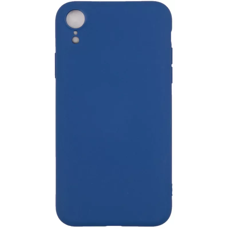 Evelatus Apple iPhone XR Nano Silicone Case Soft Touch TPU Blue