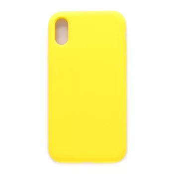 Evelatus Apple iPhone Xs Premium Soft Touch silikoonist ümbris helekollane