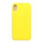Evelatus Apple iPhone Xs Premium Soft Touch silikoonist ümbris helekollane