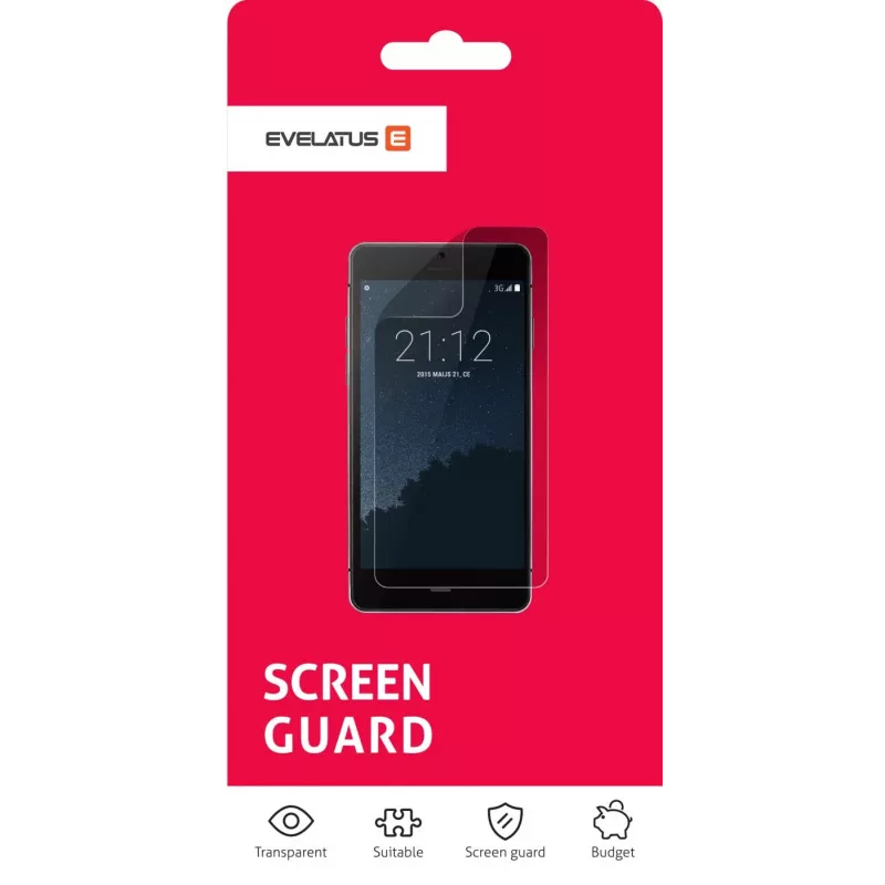 Evelatus Asus ZenFone Go ZC500TG Läbipaistev TPU Tagakaas