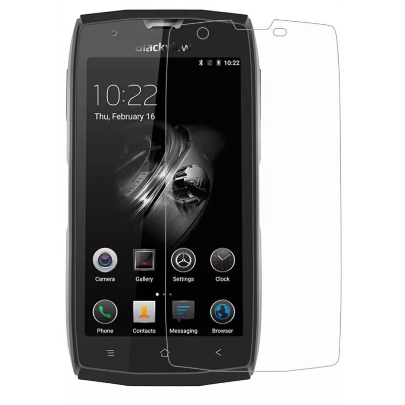 Evelatus Blackview BV7000 Pro Silicone Back Cover Case - Black