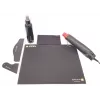 EVELATUS Cleaning Cloth for Cutter - High-Density Microfiber, Grey, 180x180 mm, Lint-Free, Scratch-Free, Reusable, Machine Washable