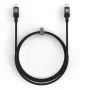 Evelatus spiraalne USB-C to USB-C kaabel 1,2M 60W PD punutud must