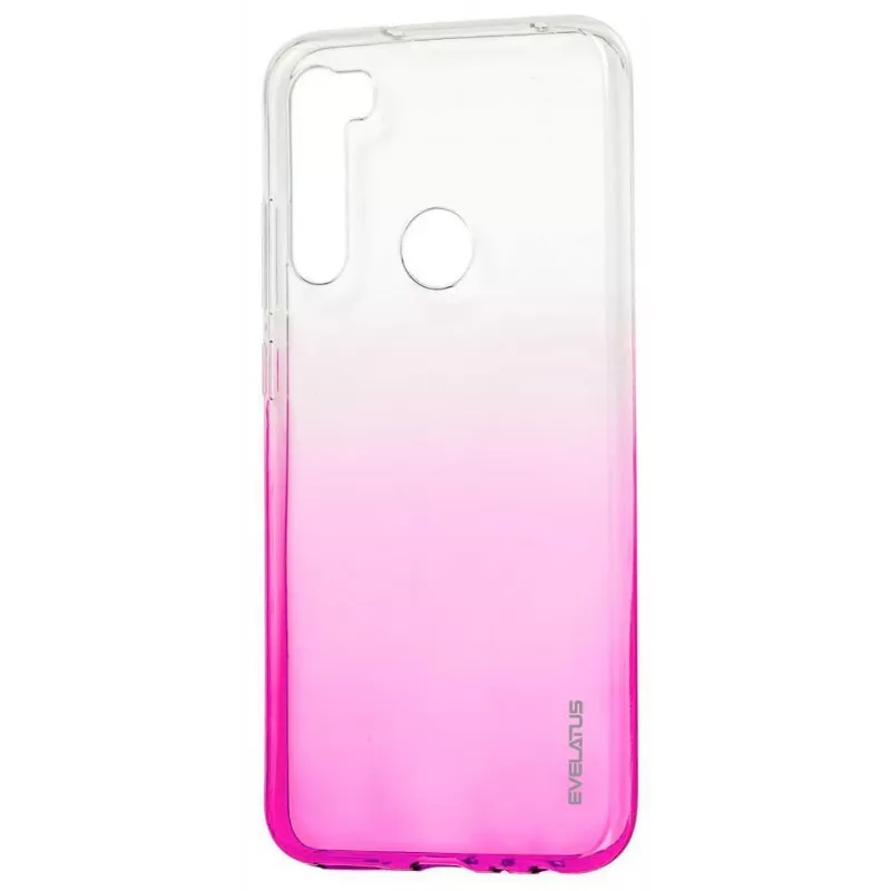 Evelatus Gradient TPU Case for Xiaomi Redmi Note 8 / Redmi Note 8 2021 - Rose Red