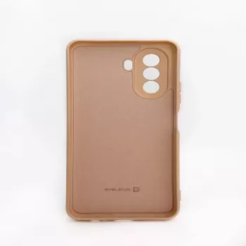 Evelatus Huawei Nova Y70 Nano Silicone Case Soft Touch TPU Beige