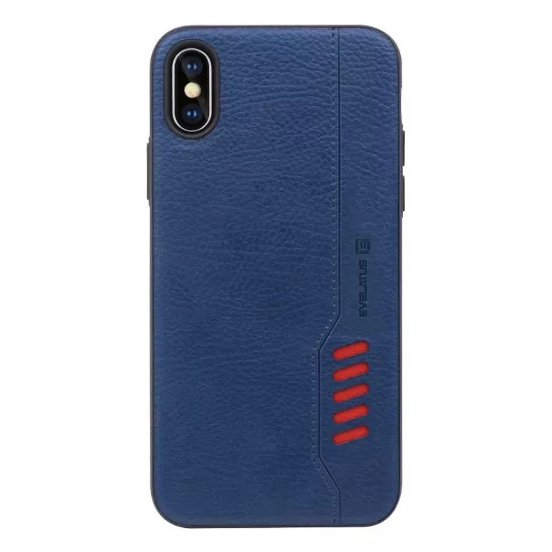 EVELATUS Huawei P Smart 2019 Shooter Blue Silicone Case