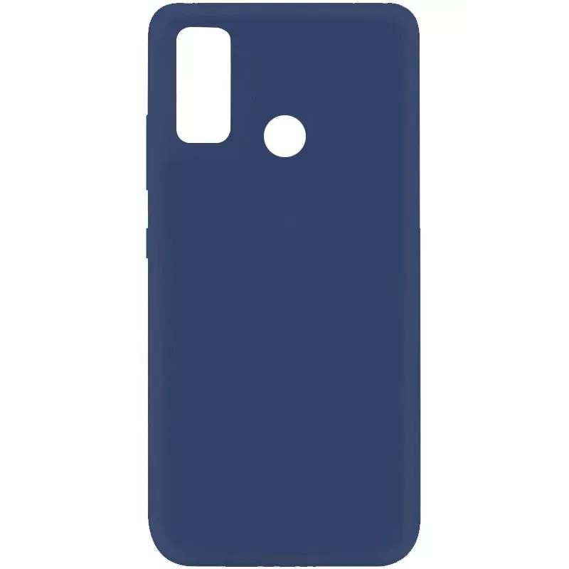 Evelatus Huawei P Smart 2020 Soft Touch Silicone Case Blue