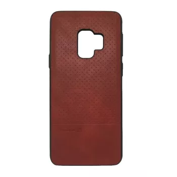 EVELATUS Huawei P20 Lite TPU-ümbris metallplaadiga magnetilise autoaluse jaoks Punane